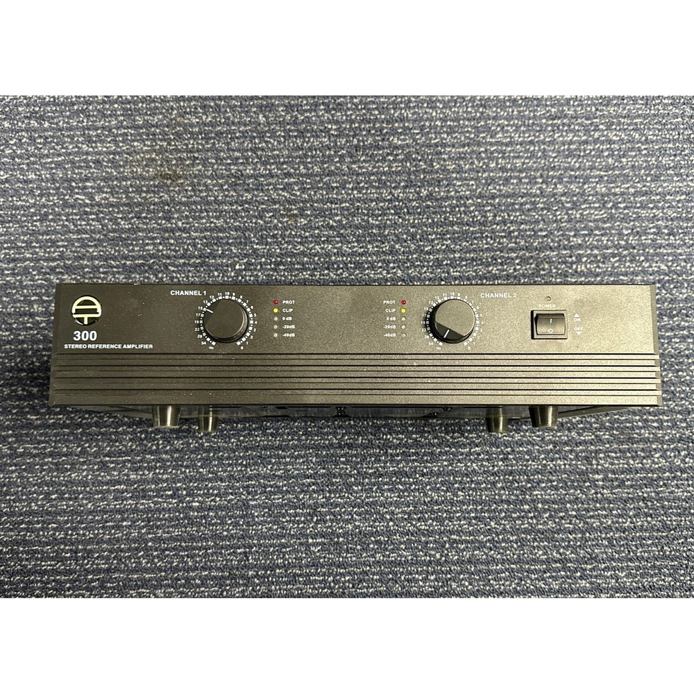 Audio Trak AT 300 Stereo Reference Amplifier. Tested